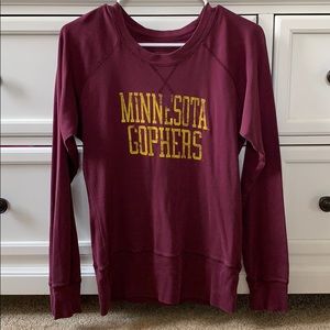 Minnesota Gophers crew neck sweatshirt